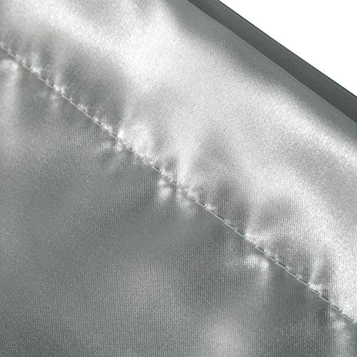 Tempcore-Satin-Pillowcase-for-Hair-and-Skin-StandardQueen-Size-2-Pack20x30-Light-Grey-Pillow-Cases-Satin-Pillow-Covers-with-Envelope-ClosureAnti-WrinkleWash-Resistant