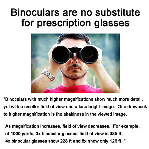 Opera Glasses 4X - Burgundy. Telescope Lenses, Zoom in for Theater,Concerts,Boating,etc