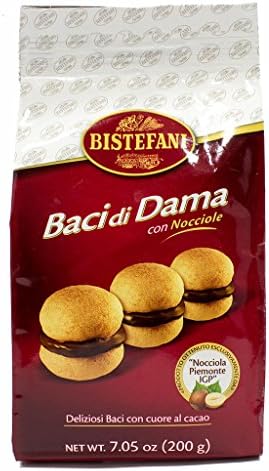 BISTEFANI Baci di Dama with Hazelnuts 5.29 oz.