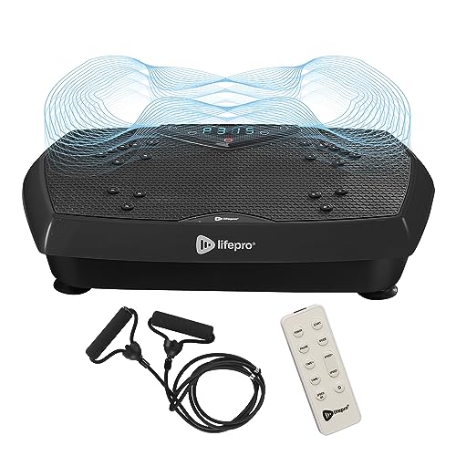 Lifepro Acupressure Vibration Plate Platform Exercise Machine, Burn