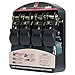 Mann Ratchet Tie Downs Straps with S-Hooks 4-Pack Set 1-Inch x 15-Feet 500 Lbs Load Cap - 1500 Lb Break Strength
