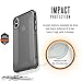 URBAN ARMOR GEAR UAG iPhone Xs/X [5.8-inch Screen] Case Plyo [Ash] Translucent Shockproof Military Drop Tested Protective Cover