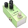SAPHUE Vintage Overdrive Guitar Effects Pedal Overdrive/Volume/Tone Knob Effect Pedals with Steel Metal Shell Mini Single Type Dc 9V with True Bypass Switch for Multi Electric Guitar Kit