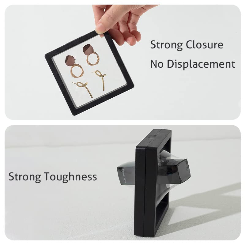 Gusisia 12 Pack Cardboard Jewelry Gift Box For Bracelets Packaging, Sturdy Jewelry Box with Inner Box For Earrings Necklaces Bangles Rings, Small Gift Box 4.1x3.7x1.7 Inch (Brown)