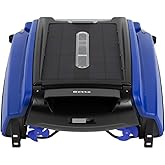 Betta SE Solar Powered Automatic Robotic Pool Surface Skimmer Cleaner with 24/7 Continuous Cleaning Battery Power and Re-Engineered Twin Salt Chlorine Tolerant Motors (Blue)