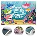 SJOLOON 7X5FT Blue Ocean Shark Birthday Party Backdrop Baby Shark Party Backdrop Baby Shark Banner Photography Backdrops Vinyl Photo Studio Props 11445