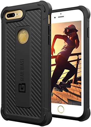 iPhone 7 Plus Case, Gear Beast GearShield Ultra Protective iPhone 7 Plus Armor Case, Meets Military Drop Test Standards [Shockproof], Slim Lightweight Design, Heavy Duty Protection for iPhone 7 Plus