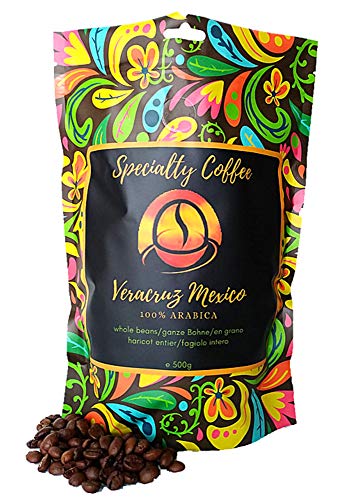 Spezialitätenkaffee aus Mexiko 500g| Sortenreine Kaffeebohnen 100% Arabica| Langsame Crema Trommelröstung| Säurearm und…