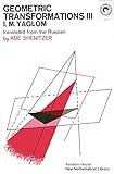 Geometric Transformations III (New Mathematical Library)