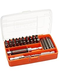 Set destornillador con brocas 71 912 de Black & Decker, 45 piezas
