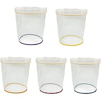 5pcs 5 Gallon Filter Bag Bubble Bag Herbal Ice Essence Extractor Kit Set Micron Drawstring Extraction Bags