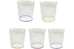5pcs 5 Gallon Filter Bag Bubble Bag Herbal Ice Essence Extractor Kit Set Micron Drawstring Extraction Bags