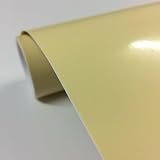 vgoltd Gloss Self-Adhesive Vinyl Wrap Cream 60x1000 cm Furniture Sticker view 2