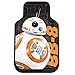BB-8 Robot Lucasfilm LTD Star Wars Disney Auto Car Truck SUV Vehicle Front Seat Plasticlear Vinyl Floor Mats - Pair