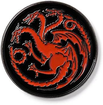 Targaryen Logo Game of Thrones Enamel Lapel Pin
