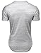 Tonyclo Men's Marble Pattern Cotton Fabric Lightweight Casual Shirt Tops