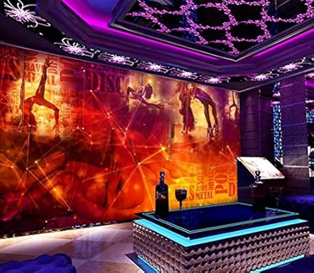 Téléchargement gratuit Images Papiers Peints 3d Personnalises Barre Anti Feu Murale Ktv Fond De actualisé salutations