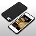 iPod Touch 5 Case,iPod Touch 6 Case,ULAK [ Slick Armor ] Slim-Protection Case for Apple iPod Touch 5 6th Generation (Black)