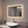 EMKE-Espejo-de-bano-LED-80-x-60-cm-con-iluminacion-Blanca-calida-3000K-Espejo-bano
