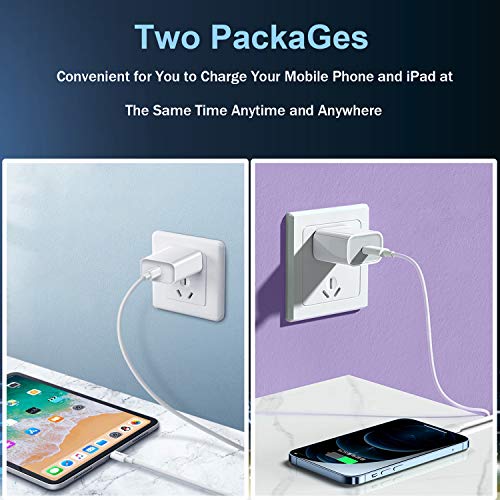 Iphone Charger Block, USB C Apple Power Adapter for Apple Watch Series