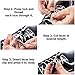 Airror Elastic No Tie Shoelaces for Kids and Adults, [3 Pair] Best Lock Shoelaces for Running and Walking Shoes, Ideal for Runners and Sneakers.Fit Most Shoes (Black/Black/Black)