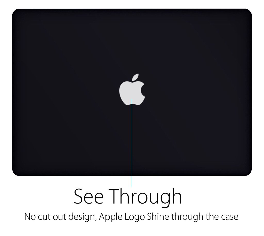 UESWILL Smooth Matte Hard Case Cover Compatible with (Mid 2012-Mid 2015) MacBook Pro 15 inch with Retina Display (No Touch Bar, No CD-ROM) (Model: A1398), Black