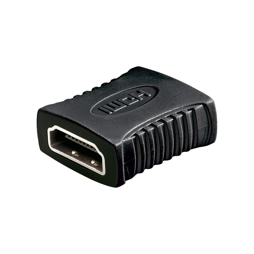 Goobay 68688 HDMI Adapter, Nickel Plated, Female, Type A