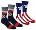 Marvel Mens Captain America Athletic Crew Socks 2 Pair Pack