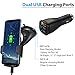 idudu Wireless Charger Car Mount, Wireless Charging Car Holder with Air Vent Mount for Samsung Galaxy Note 8 S8 S8 Plus S7 S7 Edge S6 Edge plus Note 5, Standard Charge for iPhone X iPhone 8 8 Plus