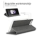 One Plus 5 case,Feitenn Premium Flip Leather PU Wallet case Sleep Wake up Smart Cover with Stand Kickstand Card Holder Magnetic Closure Slim Fit Cover case for One Plus Five Oneplus 5 1+5 2017 (Gray)