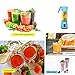 Portable Electric Juicer Cup, USB Rechargeable Personal-size Blender Used at Home And Outdoor, With 400ml High Borosilicate Glass Cup, Blue