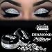 Diamond Silver — Ultra-Fine Custom-Cut Cosmetic Glitter Eyeshadow Blend | Loose Holographic Glitter for Eyes, Face & Nails | Maximum Coverage, Dimensional Sparkle | by GlitterWarehouse