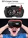 VR Headset for iPhone & Samsung [All Android] Virtual Reality Glasses - Play Your Best Mobile Games & 360 Movies With Soft & Comfortable New 3D Goggles Plus Special Adjustable Eye System