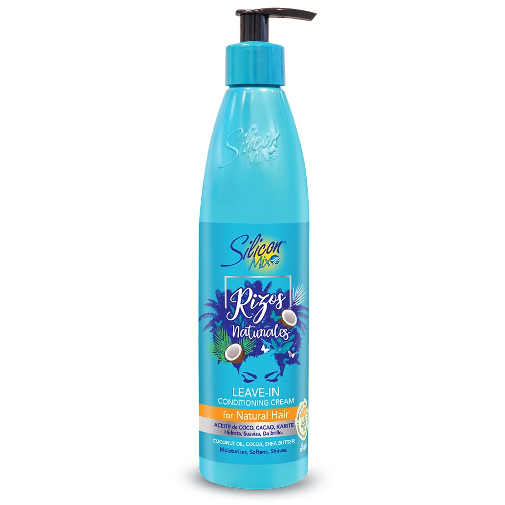 Silicon Mix – Natural Curls Leave-In Conditioner – Unisex – 10.5 oz (295 g) – Moisturize, Detangle & Define Textured Hair Without Weighing Down
