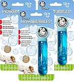 Pet Qwerks 3 Pack of Doggy Incredibubbles Peanut Butter Flavor