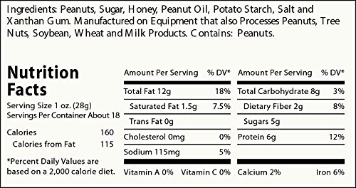 Virginia Diner Honey Roasted Peanuts, 18-Ounce