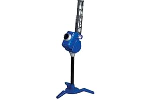 Franklin Sports Baseball Pitching Machine - Adjustable Baseball Hitting & Fielding Practice Machine For Kids - with 6 Baseballs - Great For Practice,Blue, Small