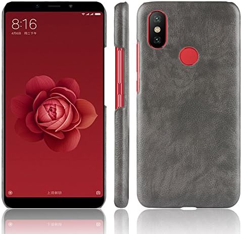 Happon Xiaomi Mi Max 3 Case, Xiaomi Mi Max 3 Cover, Premium Defender Cover Case Defender Cover Case Case [ Slim Fit ] Protective Skin Cover for Xiaomi Mi Max 3 (Grey)
