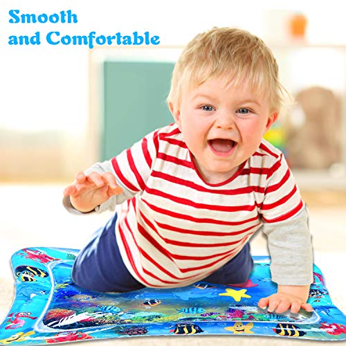 Inflatable Tummy Time Premium Water Mat for Toddlers Kids Water Play