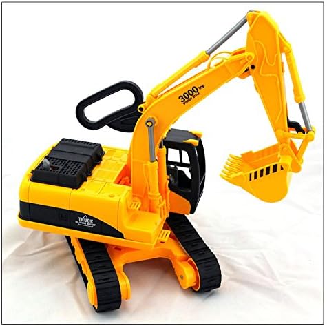 Amazon 建設機械 掘削機 大きい 非常に人気 子供のおもちゃの車 工事車両 子供の知育玩具モデル フリクション モデルカー ホイールローダ ラジコン ドローン 通販