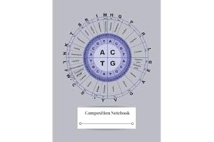 Composition Notebook: DNA Amino Acids Biology Code Genetics Codons Codes Table