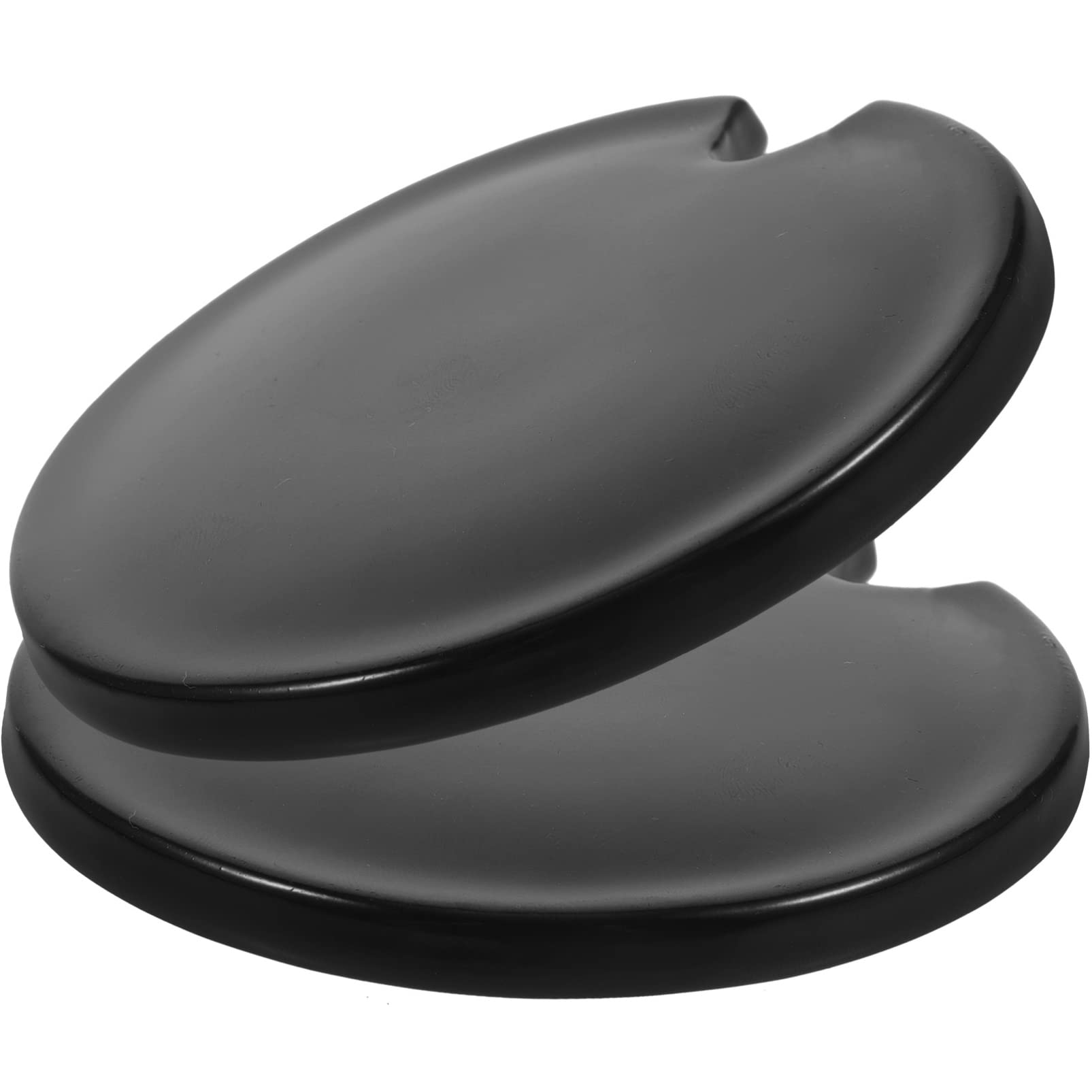 Photo 1 of CALLARON 2Pcs Reusable Mug Covers - 3.26" Porcelain Round Mug Lids for Coffee, Milk and More