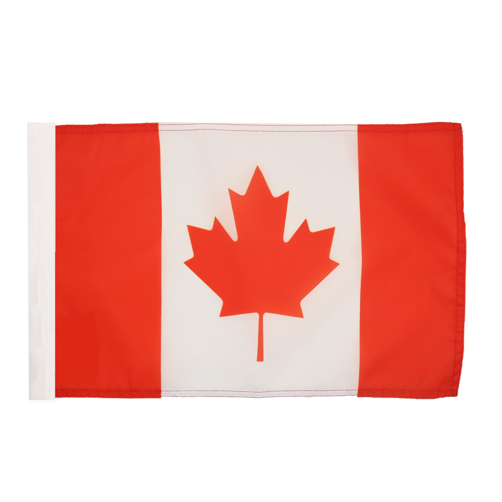 AZ FLAG - Canada Flag - 18'' x 12'' - 100% Polyester Canadian Small Banner with Sleeve - Fade Resistant - Vivid Colors - 18x12 in - 45x30 Cm