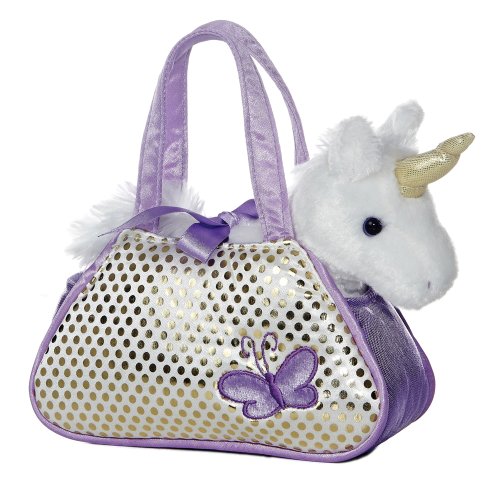 Aurora Unicorn Fancy Pals Purse with 8