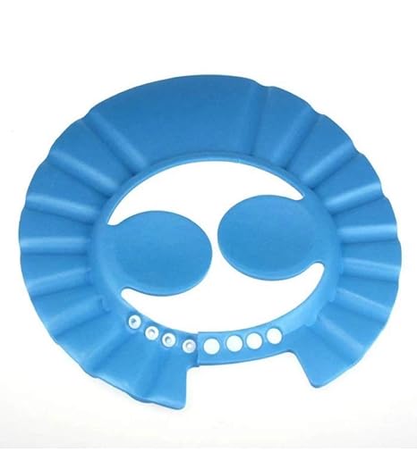 BLUE C Adjustable Foam Baby/Kid/Children Shampoo Bath Shower Cap/Bathing HAT