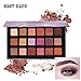 Beauty Glazed Matte +Shimmer Blendable Eyeshadow Palettes 18 Colors High Pigmented Waterproof Eye Shadow Powder Make Up Palette Long Lasting