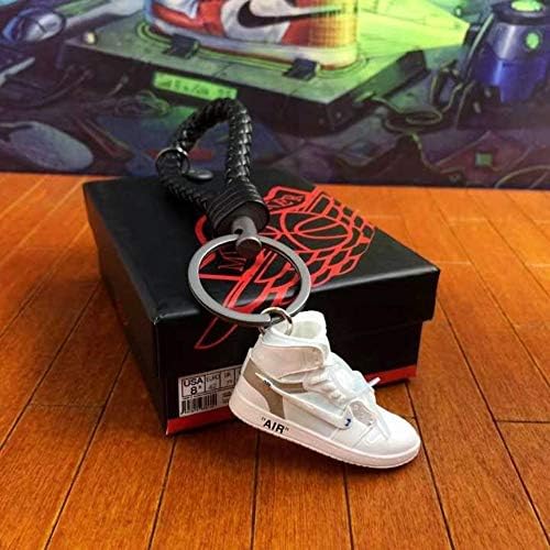 Fashion Mini Sneaker 3D Keychain Figure AJ1-20【1:6】 with Box for Christmas Gift 1 Pieces