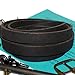 TOFL Genuine Top-Grain Leather Strap | 72 Inches Long | 5/8 Inch Wide | 1/8 Inch Thick (7-8 oz) | 1 Leather Strip for DIY Arts & Craft Projects, Clothing, Jewelry, Wrapping | Dark Brown