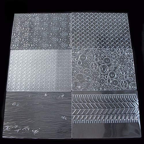 1 piece 6Pcs Tyre Floral Sheet Set Sugar Cookie Craft Decoration Texture Mat Cake Mould Mold