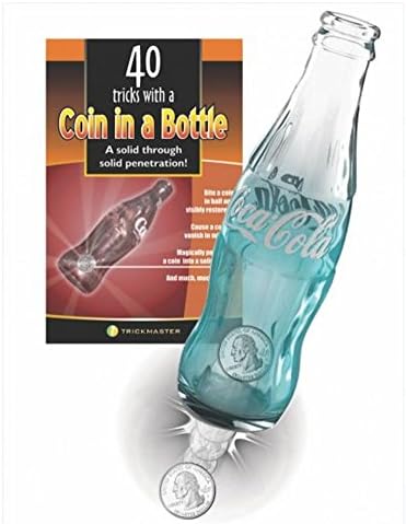 40 Tricks with a Coin in The Bottle Kit - Pro Style Cut - A Solid Through Solid Penetration